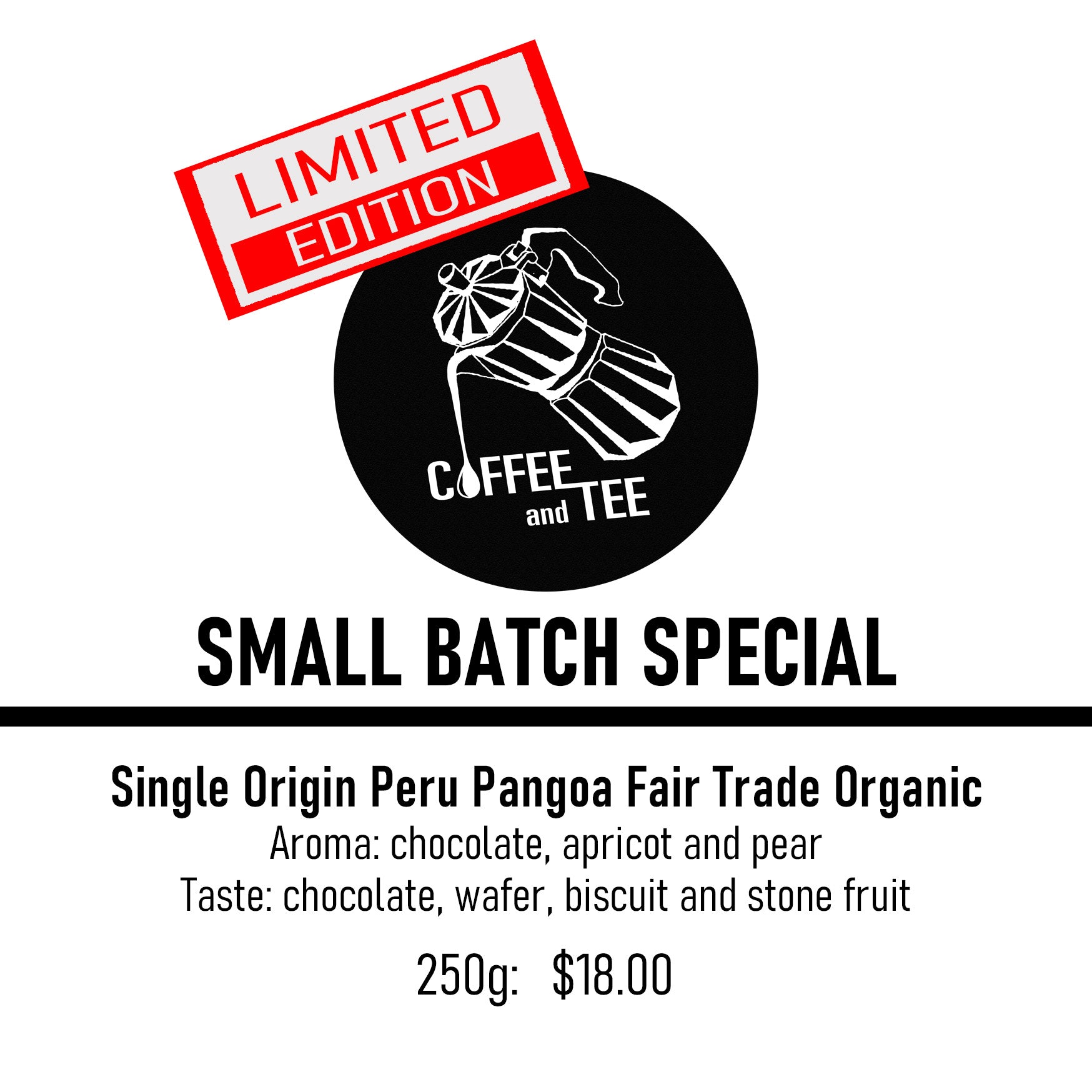 Single Origin Peru Pangoa Fair Trade Organic