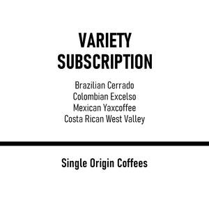 Single Origin Variety Subscription