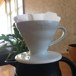 Load image into Gallery viewer, Hario V60 01 Coffee Dripper White
