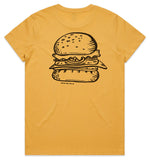 Load image into Gallery viewer, Women&#39;s Burger Print Tee
