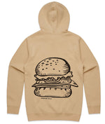 Load image into Gallery viewer, Burger Print Hoodie
