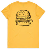 Load image into Gallery viewer, Women&#39;s Burger Print Tee
